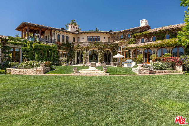 1550 AMALFI Drive Pacific Palisades, California The Leonard Estate. The most important legacy property on the Westside. Available once in a generation. Over 1.7 acres of exquisite grounds, makes this one of the largest lots in the Riviera. Perfect for raising a family and enjoying ample place to play and enjoy. Complete privacy behind large gates and hedges ensures ultimate security. Designed by world-renowned architect, Richard Landry, the Leonard Estate was a custom vision created with only the finest materials. Beautiful Italian Architecture inspired by Florentine villas, totaling over 16,700 square feet in the main house. Perfect for entertaining on a grand scale, features include: 2-story family room, gorgeous formal living room and dining room, screening room, gourmet kitchen and solarium. Total of 7 bedrooms, the main suite is the ultimate retreat with views of the ocean and mountains. Grounds include: long private driveway, large entry motor court, full guest house, lit tennis court with viewing area, sun-drenched oval pool,