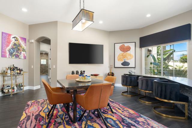 play room/bar lounge