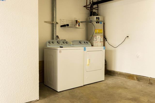 Washer & Dryer in Garage