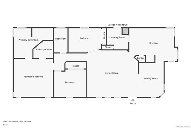 20855 Cinnamon Dr, Jamul, California 91935, 3 Bedrooms Bedrooms, ,2 BathroomsBathrooms,Single Family Residence,For Sale,Cinnamon Dr,250019890SD