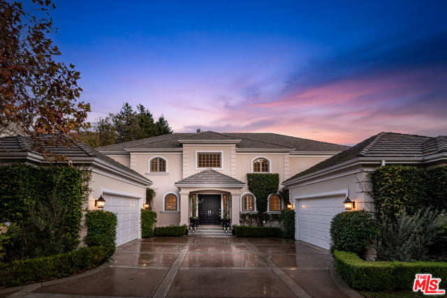 1420 Bienveneda Avenue Pacific Palisades, California Step inside this recently updated Gated & Private Ridgeview Estates Oasis and you won't want to leave! This 6Bd 6Ba custom 6700+ sqft. home sits on over an acre with ample outdoor living space, perfect for at home Entertaining! Enter through the oversized double doors into the Grand Foyer with Rotunda ceiling and sweeping stairway! Formal Living Room w/ floor to ceiling double height windows. Warm & Inviting Formal Dining Room w/Bar & Butler prep stations. Media Room perfect for any sports lover & ideal for movie nights! Updated Chef's Kitchen opens to charming Breakfast Room! Cozy Family/Great Room opens to outdoor Kitchen/BBQ & Al-fresco Dining Patio! 2 additional Guest Suites & spacious Laundry complete the main level. Upstairs there are 3 additional Guest Suites, & Hotel-like Master complete w/Spa Bath, large walk-in closet & sitting room/office with FP! Sprawling grounds w/custom waterfall Pool/Spa, fire-pit & stunning views. 2 full 2-car garages w/storage. DON'T MISS THIS BEAUTY!