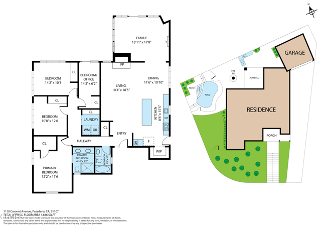 1110 Coronet Avenue, Pasadena CA: https://media.crmls.org/mediaz/2529a203-d98c-4119-a8e6-55465ed7742a.png