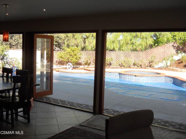 qt pool from dining room