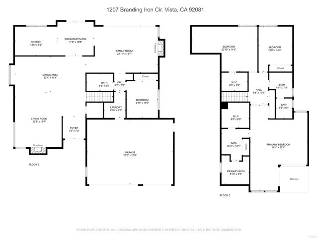 Detail Gallery Image 45 of 45 For 1207 Branding Iron Cir, Vista,  CA 92081 - 4 Beds | 3 Baths