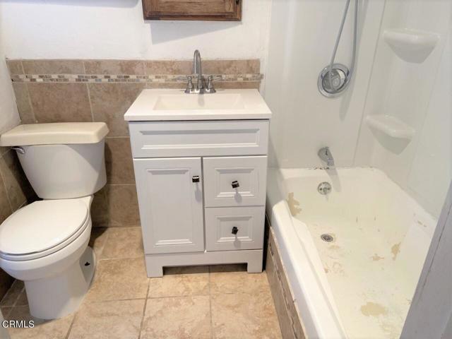 Bathroom with Bath and Tub Surround