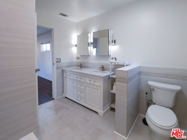 Remodeled primary bathroom