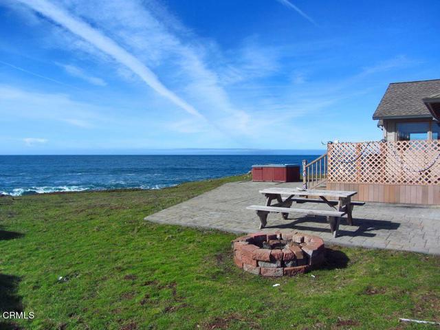 Fire Pit and Hot Tub Ocean View