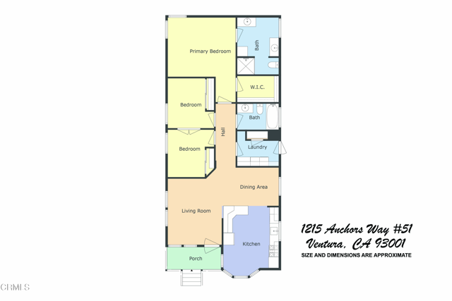 Detail Gallery Image 40 of 40 For 1215 Anchors Way Dr #51,  Ventura,  CA 93001 - 3 Beds | 2 Baths