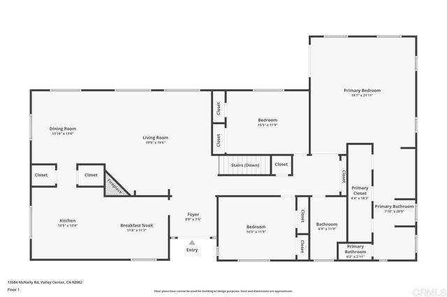 Detail Gallery Image 34 of 57 For 13584 Mcnally Rd, Valley Center,  CA 92082 - 4 Beds | 3 Baths