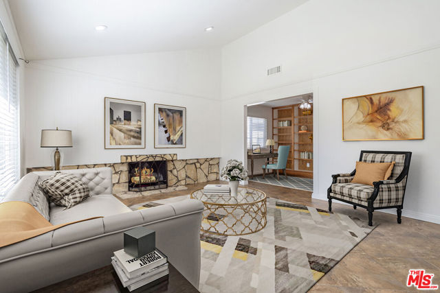Virtual Staged Living Room