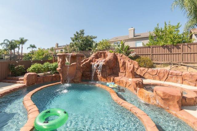 Slide into pool