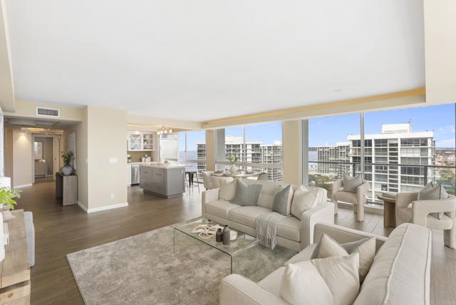 Detail Gallery Image 4 of 36 For 1810 Avenida Del Mundo #1504,  Coronado,  CA 92118 - 2 Beds | 2 Baths