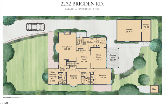 Detail Gallery Image 52 of 52 For 2232 Brigden Rd, Pasadena,  CA 91104 - 2 Beds | 2 Baths