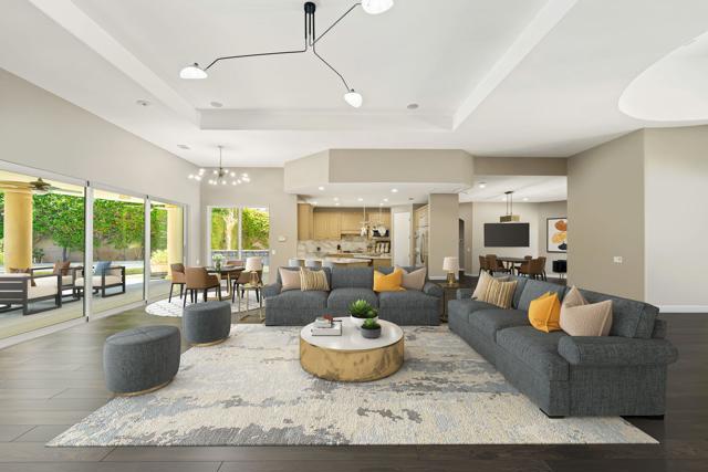 huge open living room