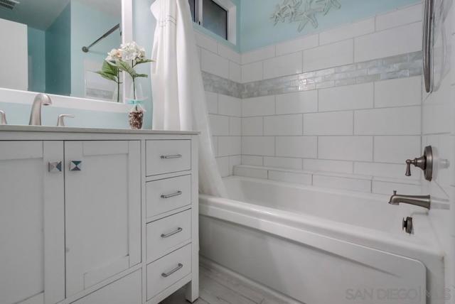 Remodeled en-suite primary bath!