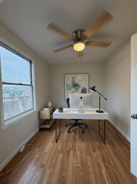 virtually staged office