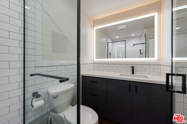 Guest Bathroom w/LED Mirror