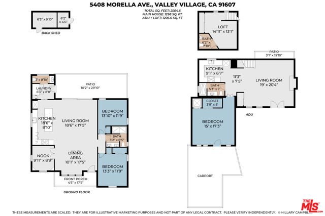 5408 Morella Avenue, Valley Village, California 91607, 4 Bedrooms Bedrooms, ,Single Family Residence,For Sale,Morella,24454587