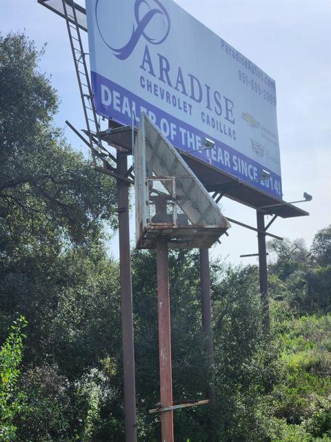 Income producing billboard.