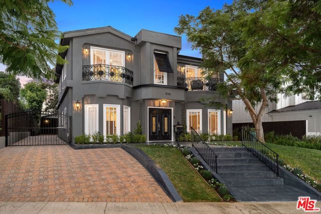 836 Radcliffe Avenue Pacific Palisades, California Freshly remodeled Palisades Village home with loads of outdoor spaces to enjoy. Private and gated with indoor-outdoor flow to the lush backyard and vine covered patio dining area. The large upstairs deck is the perfect place to enjoy the cool ocean breeze. Downstairs is a bedroom & bath, elegant formal dining room, generous living room w/ fireplace, high ceilings & bay window, and a breakfast area, family room, & chefs kitchen that open to the backyard. Upstairs features the large primary bedroom w/a spa style bath w/jetted soaking tub, dual shower, huge walk in closet, and a charming balcony with views of the hills. Two additional bedrooms share a full bath. Not included in the square footage is an approx. 440 sqft detached bonus room. 2 NEST units, LED recessed lighting, EV charging, tank-less water heater, water softener, and wired alarm system. This light and bright home encompasses the CA lifestyle and is in move-in condition. Close to beaches, shops & town.