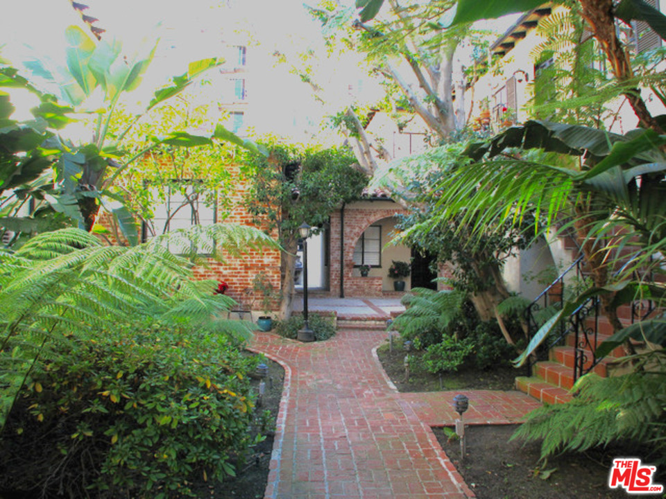 10830 Lindbrook Drive 9 Los Angeles, California Unique Lease opportunity in prime Westwood Village location. This address is a stone's throw from Westwood Village where great restaurants, cafes, shops, are a stroll away. Private and quiet, this thoughtfully remodeled one bedroom apartment has an abundance of space and natural light. The large designer kitchen features high end appliances, sleek cabinetry, and built-in banquette. All of this and there's still an updated bath, a detached 1 car garage, central AC and security system. The oversized living room with French doors, leads to the expansive patio, perfect for entertaining, lounging and bar-b-ques. Extremely private, the large patio offers a mix of tropical and mediterranean plants, inviting you to live the ideal indoor-outdoor LA lifestyle. Laundry is in the unit. Secure gated garden entrance to complex. Garage parking for one car. Beautiful curb appeal and complete privacy right in the middle of Westwood. You don't want to miss this one!