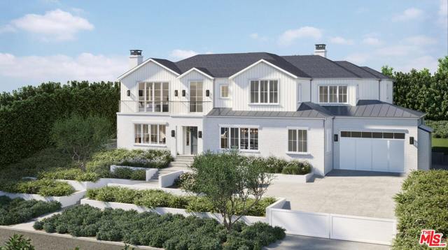 1633 Amalfi Drive Pacific Palisades, California Stunning Upper Riviera dream home set for completion by December 2020, this Ken Ungar-designed transitional is minutes away from the Palisades Village and Brentwood in the west sides most prestigious neighborhood. Ocean views highlight the California lifestyle with indoor-outdoor living in this family home, perfect for entertaining. Pocket doors open the family room to a gorgeous backyard retreat with pool, hot tub, BBQ/bar area and a cozy fireplace patio that will get year-round use. A formal living room, dining room, guest room and office round out the first floor. Take the elevator down to the full basement which features a recreation room, bar, wine cellar, large gym with spa bath and sauna, screening room, full laundry, and a guest room with en suite bath. Upstairs, the large master suite and private sitting room both have balconies with French doors to take full advantage of the view of Santa Monica Bay.
