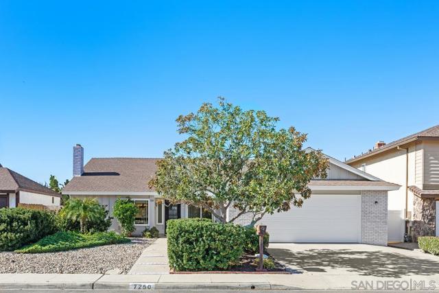 7250 Rondel Court, San Diego, California 92119, 4 Bedrooms Bedrooms, ,2 BathroomsBathrooms,Single Family Residence,For Sale,Rondel Court,250001376SD