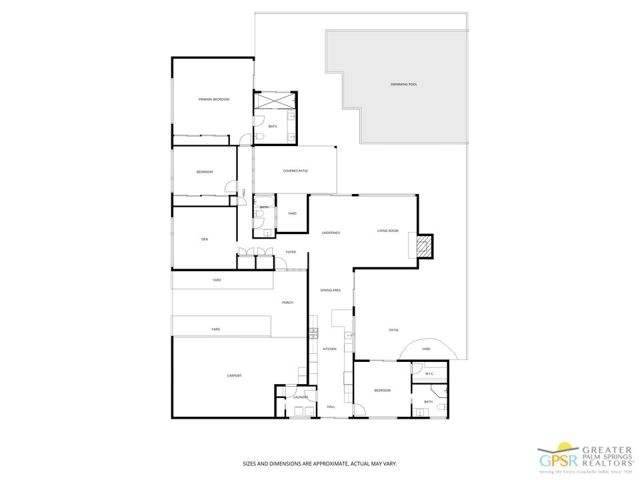 1279 S Driftwood Drive, Palm Springs, CA 92264