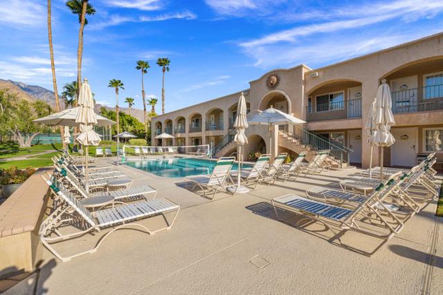 The Firm Brokerage is pleased to present an exciting opportunity to own this 33 room, clothing optional hotel in the heart of Palm Springs proper! 22 hotel rooms were extensively renovated in 2020 and 11 courtyard rooms completed in 2016, along with 170 solar panels that are 100% paid for. This resort comes complete with a Spa, Cafe, Tennis Courts, Fire pits, Gift Shop, and an onsite restaurant/ bar with a full liquor license, with additional options for increased revenue whether the property is kept clothing optional or it is converted to a traditional hotel.DesertSun Resort is the ultimate escape--not just a change of scenery, but a whole different way of relaxing for people unsatisfied with the ordinary and wanting an experience they can take home after their vacation ends. Step in and earn cash flow immediately with this highly sought after and centrally located Palm Springs hotel.