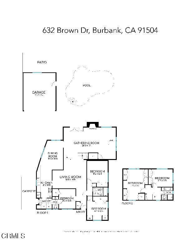 Detail Gallery Image 49 of 49 For 632 Brown Dr, Burbank,  CA 91504 - 5 Beds | 2/1 Baths