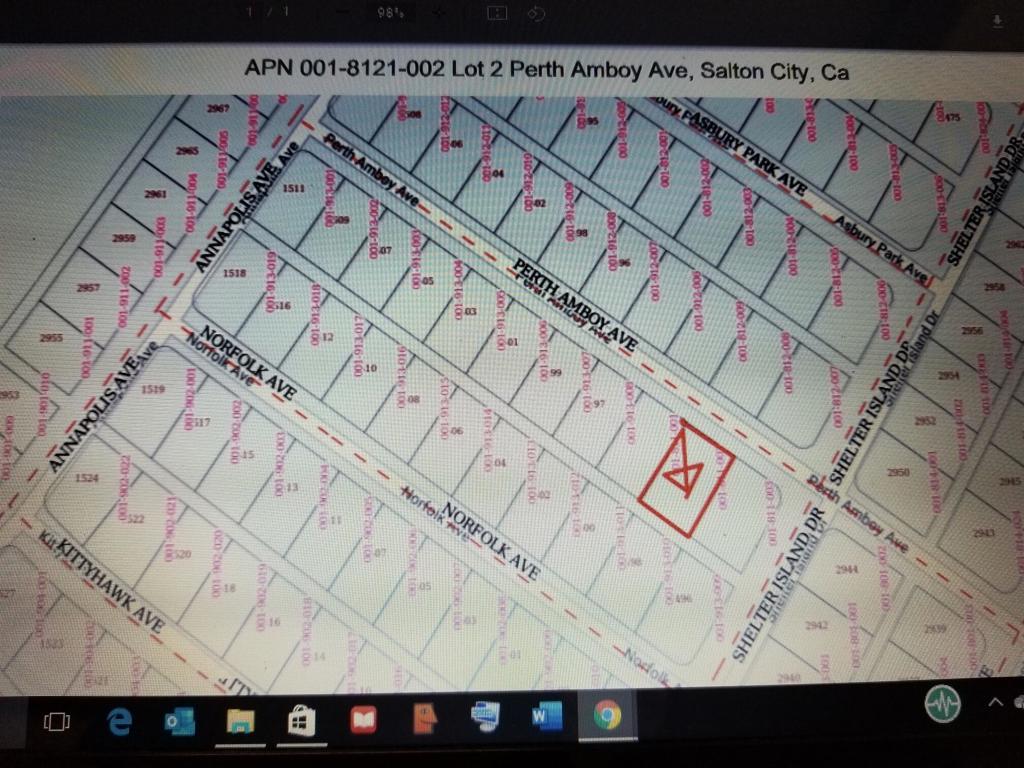 Perth Amboy Avenue, Salton City, CA 92275