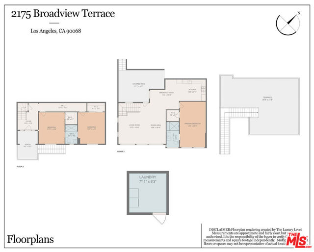 2175 Broadview Terrace, Los Angeles, California 90068, 3 Bedrooms Bedrooms, ,2 BathroomsBathrooms,Single Family Residence,For Sale,Broadview,24404901