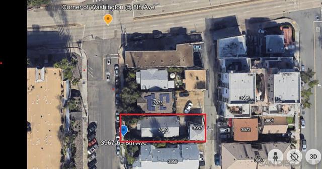 3967 8th, San Diego, California 92103, ,Commercial Sale,For Sale,8th,240017749SD