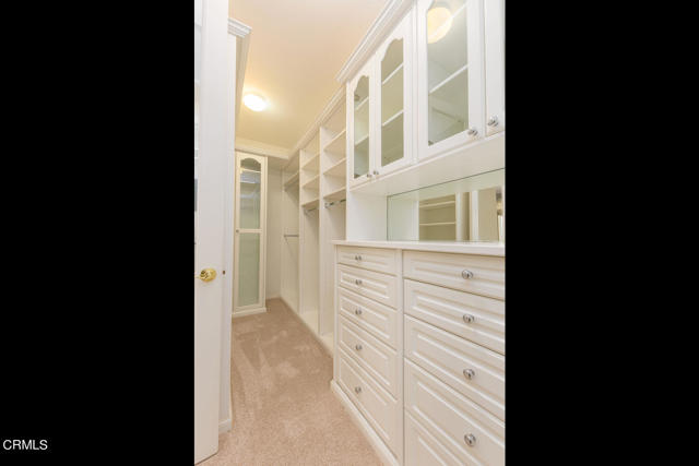 Large walk in closet