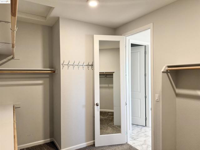 Spacious closet