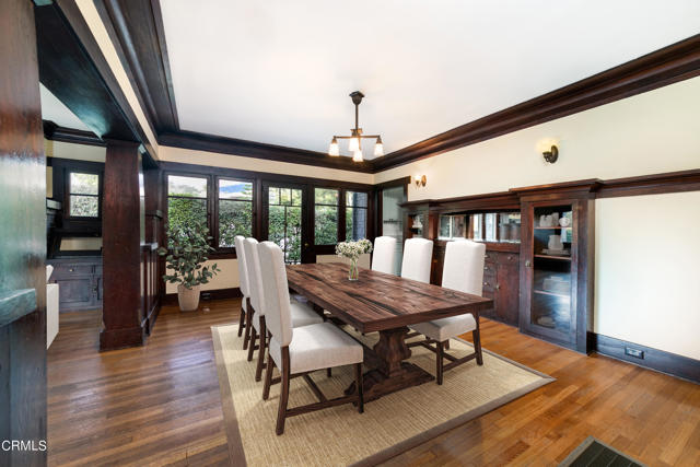 Staged Dining Room