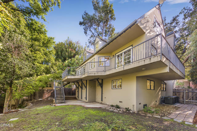 Backyard and Back Balcony