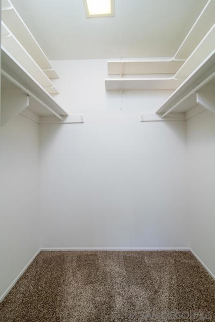 Primary Bedroom 5x6 walk-in closet