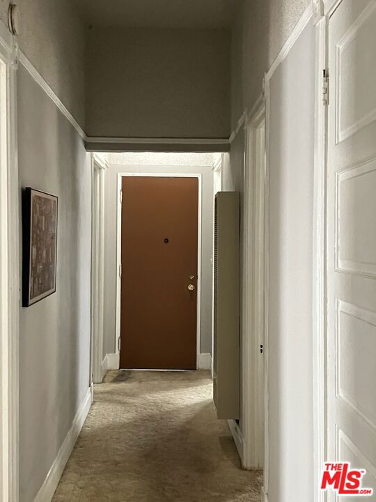 hallway and front door