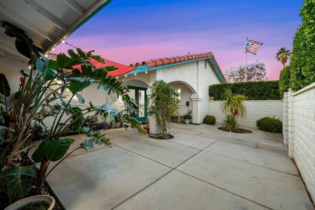 9 Courtyard Twilight North View