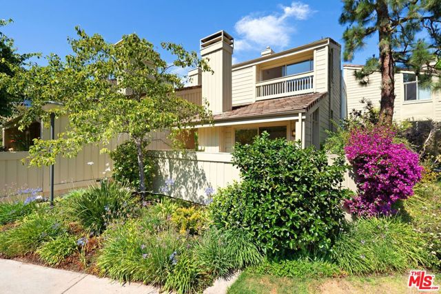 1395 Palisades Drive Pacific Palisades, California LOCATION, LOCATION, LOCATION! Highly desirable corner Townhouse on the rim with unobstructed canyon view. This light filled Townhouse features, solid 5" wide oak hardwood floors. It has central air-conditioning and heat which is about 1 year new. The interior has recently been painted. The living room has a vaulted ceiling, fireplace and opens to a lovely enclosed patio. The kitchen has quartz countertops. The refrigerator is about 2 years new. The dishwasher is about 3 years new. The stove is about 5 years new, plus there is a new microwave. All bathrooms have recently installed vanities with new faucets at sinks and commodes. The upstairs bathrooms have hexagon tiled floors and one has a new light fixture, the other has recessed lighting. The large master bedroom features a vaulted ceiling, balcony and walk-in closet. The 3rd bedroom is currently used as a family room but can be converted back to a bedrooms. There is a laundry room which includes the washer and dryer. Other features include recessed lighting and an oversize garage with storage room. Enjoy the community pool, spa. gym and wonderful grassy area. There is also membership to the Santa Ynez Recreation Center with pool, spa, tennis courts, gym, playground and more. HOA Dues include water. Opportunity is knocking!