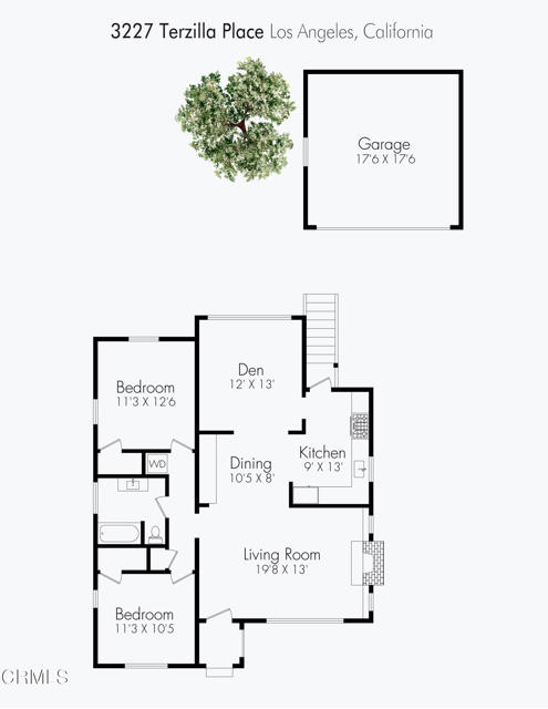 Detail Gallery Image 28 of 28 For 3227 Terzilla Pl, Los Angeles,  CA 90065 - 2 Beds | 1 Baths