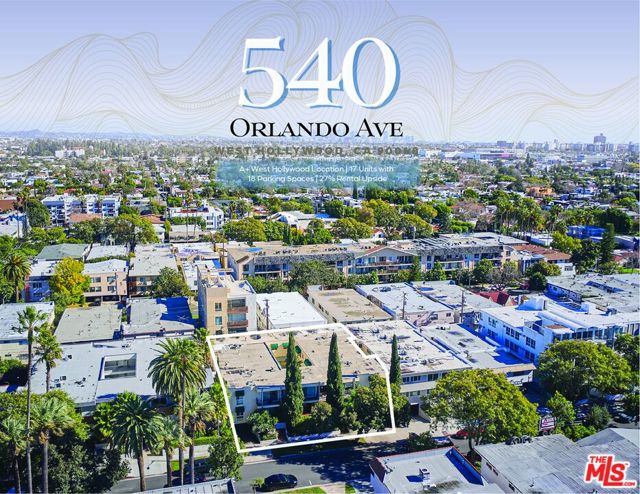540 Orlando Avenue, West Hollywood, California 90048, ,Multi-Family,For Sale,Orlando,24408589
