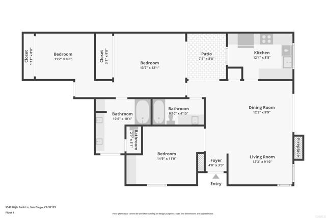 Detail Gallery Image 35 of 35 For 9549 High Park Ln, Rancho Penasquitos,  CA 92129 - 2 Beds | 2 Baths