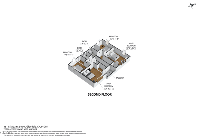 Detail Gallery Image 48 of 53 For 1615 S Adams St, Glendale,  CA 91205 - 4 Beds | 2 Baths