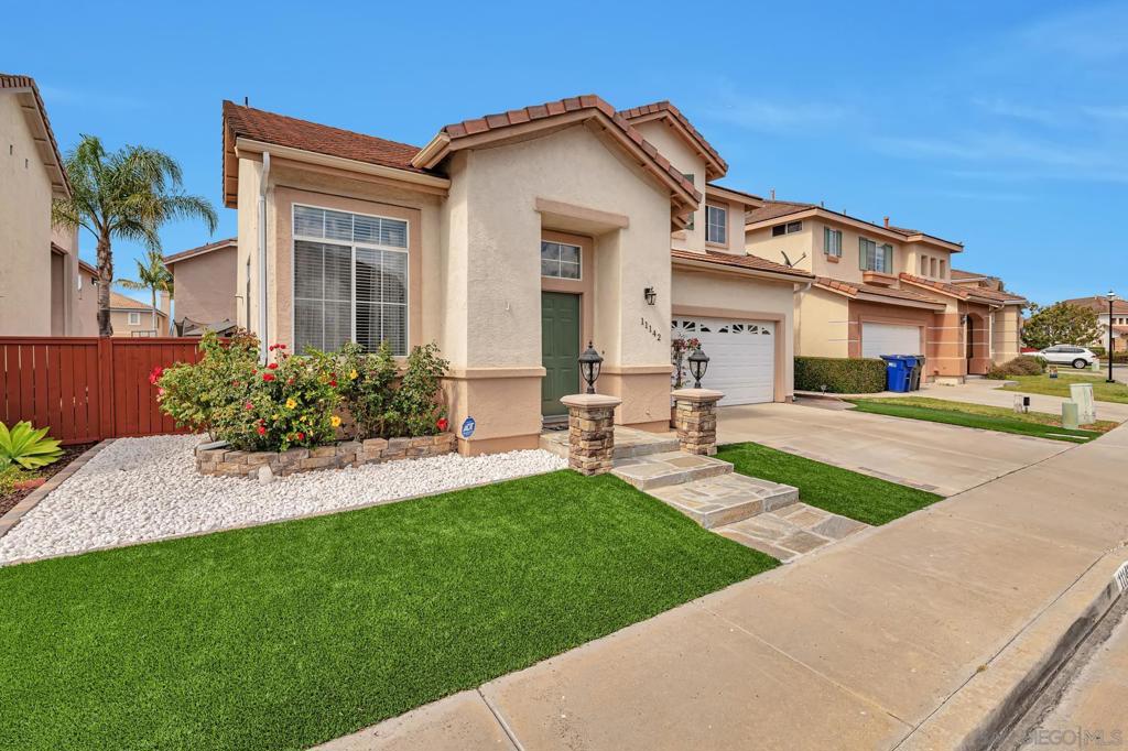 11142 Ivy Hill Drive San Diego, California Location, Location, Location! In the heart of Scripps Ranch with excellent school ratings featuring Open floor plan, vaulted ceiling, recessed lighting, travertine flooring, cherry wood cabinets, granite countertops in kitchen and bathrooms, stone tile flooring, and low maintenance front yard and backyard with a stamped flooring in the back yard. Additional upgrades include Newly installed gutters, newly installed wooden fence, new water softener, newly renovated front yard, customized curtains with pelmet rods, and extra storage shed in the backyard. This beautiful home is eight-minute walk from top rated Dingeman elementary school, close to Marshall middle school and Scripps Ranch high school, and nearby restaurants, shopping centers, and movie theater. Plans fully approved by the city to add a 4th bedroom in the vaulted ceiling area upstairs, adding an additional 165 sq. ft. to the house. Equipment: Dryer, Washer Sewer: Sewer Connected Topography: LL