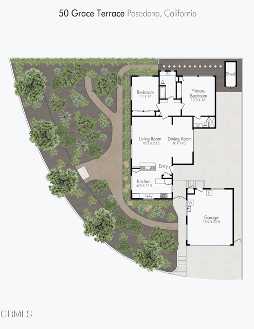 Detail Gallery Image 29 of 29 For 50 Grace Ter, Pasadena,  CA 91105 - 2 Beds | 2 Baths