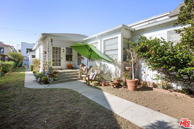 Fantastic opportunity to acquire North-of-Wilshire 4-unit apartment in sought-after Santa Monica location. This rare gem consists of three unit types (large 2-bedroom and 2-bathroom with spacious living room, large kitchen and open floor plan; a 2-bedroom and 1-bathroom on second floor with views; and two cozy 1-bedroom and 1-bathroom units). Potentially earn income from 3 units while occupying one unit, or rent out all 4 units (inquire with City about applicable rent-control exemptions under such circumstances). Secured, covered parking (4 spots). Stroll to Whole Foods, Milo & Olive, Erewhon, Roosevelt Elementary, Lincoln Middle School, the beach, and so much more. ***Soft-story Seismic Retrofit completed***