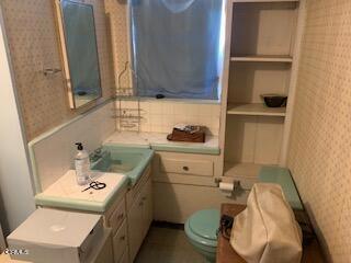 bathroom in basement apt. 2