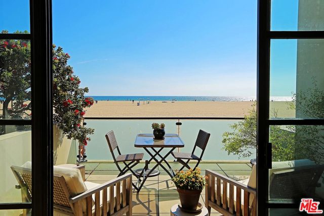 115 Ocean Front Walk Venice, California Live like you are on vacation all year round! Beachfront architectural loft style home on border of Venice and Santa Monica. Available furnished or unfurnished. 3 bedroom 4 bath features ocean and beach views with a terrace off living room to watch the surf. Very zen space with large cook's kitchen and breakfast room, dining room off kitchen and open staircase so one can feel the ocean breeze throughout the main level when glass sliders are open. Truly California living at it's best! The master bed faces the ocean view- wake up to this magic everyday and count your blessings! The lower level is currently used as a studio - could be media room or extra lounging space. There is also a bedroom suite on the lower level for added privacy. The main level features the large living area with fireplace, dining room and kitchen with breakfast area. Upstairs has master suite w/ fireplace, ensuite lovely bathroom w/ steam shower & tub. oversized 2 car garage and additional parking space. Call for short term lease details.